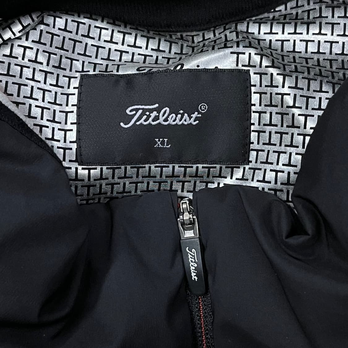 [정품/XL] 타이틀리스트 블랙 패딩 자켓 b14 상품이미지5