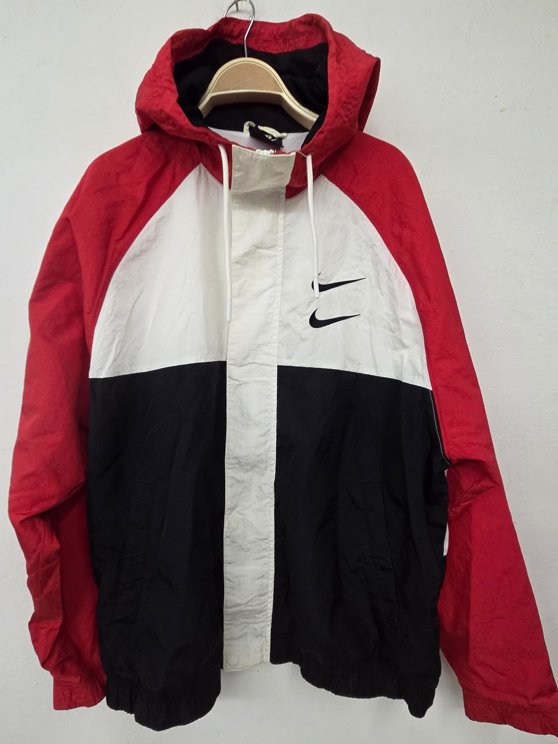 나이키 더블 스우시 바람막이 XXL 상품이미지1