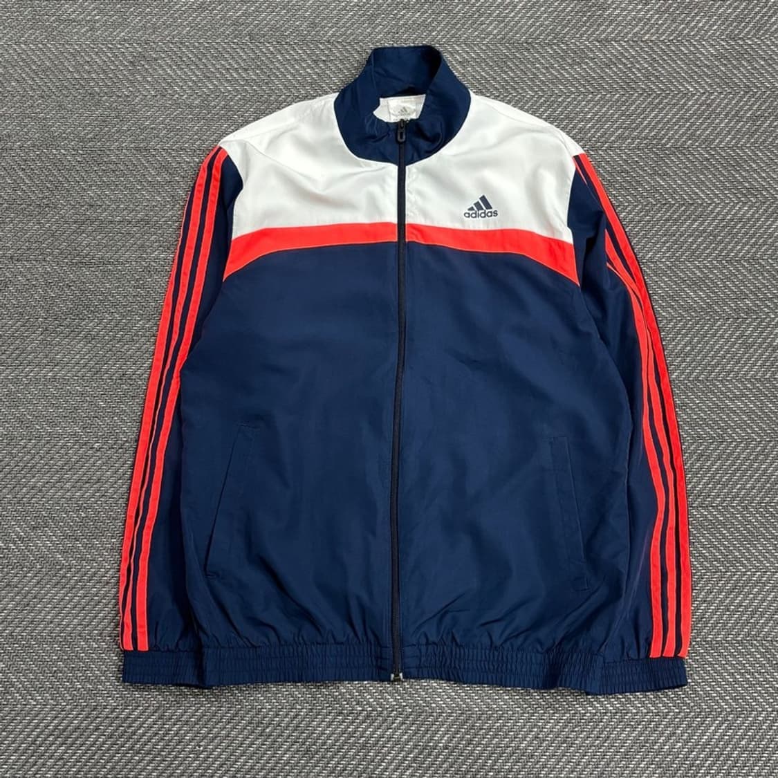 아디다스 삼선 배색 바람막이 V0491 상품이미지1