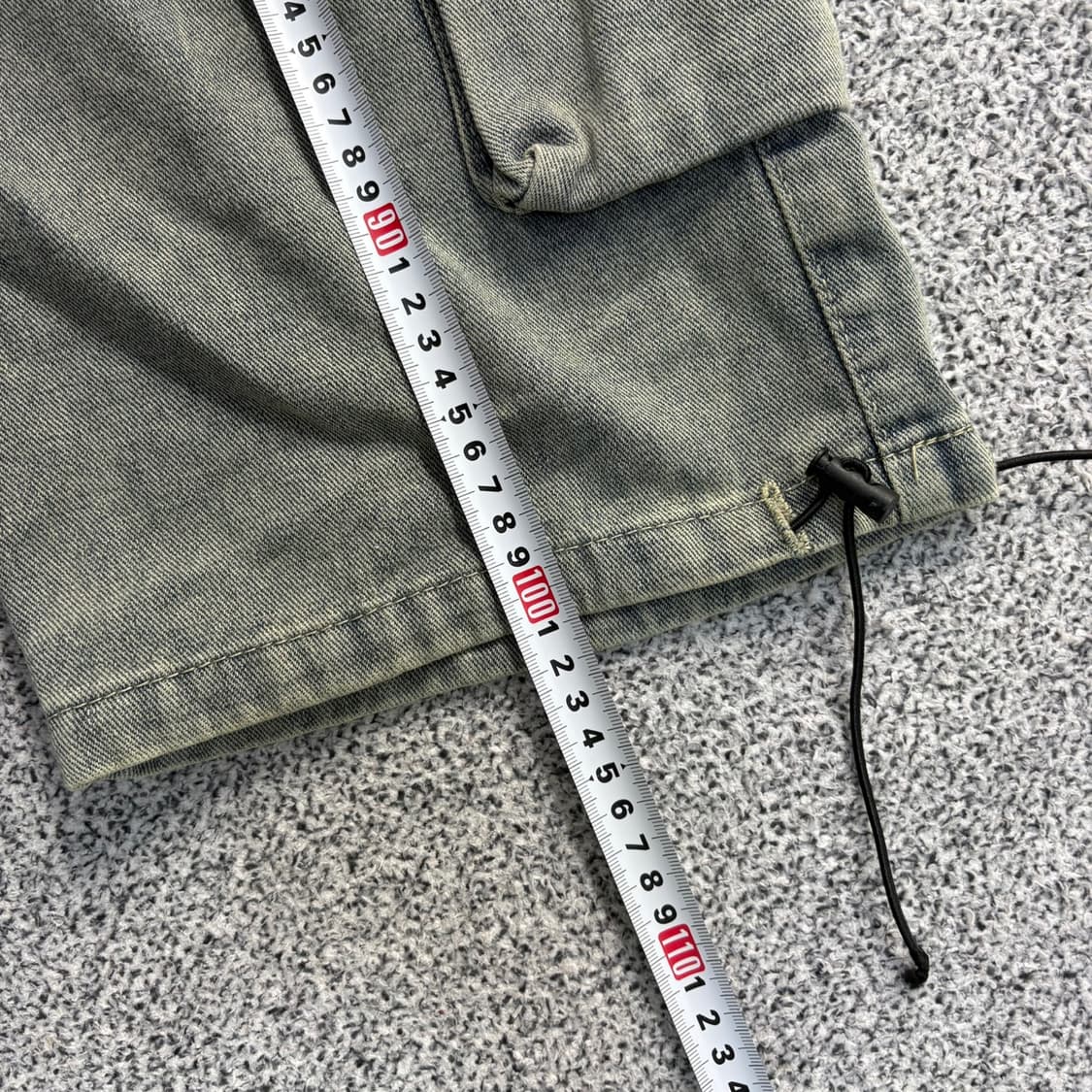 S 빈티지 워싱 카고 데님 팬츠 0413J 상품이미지8