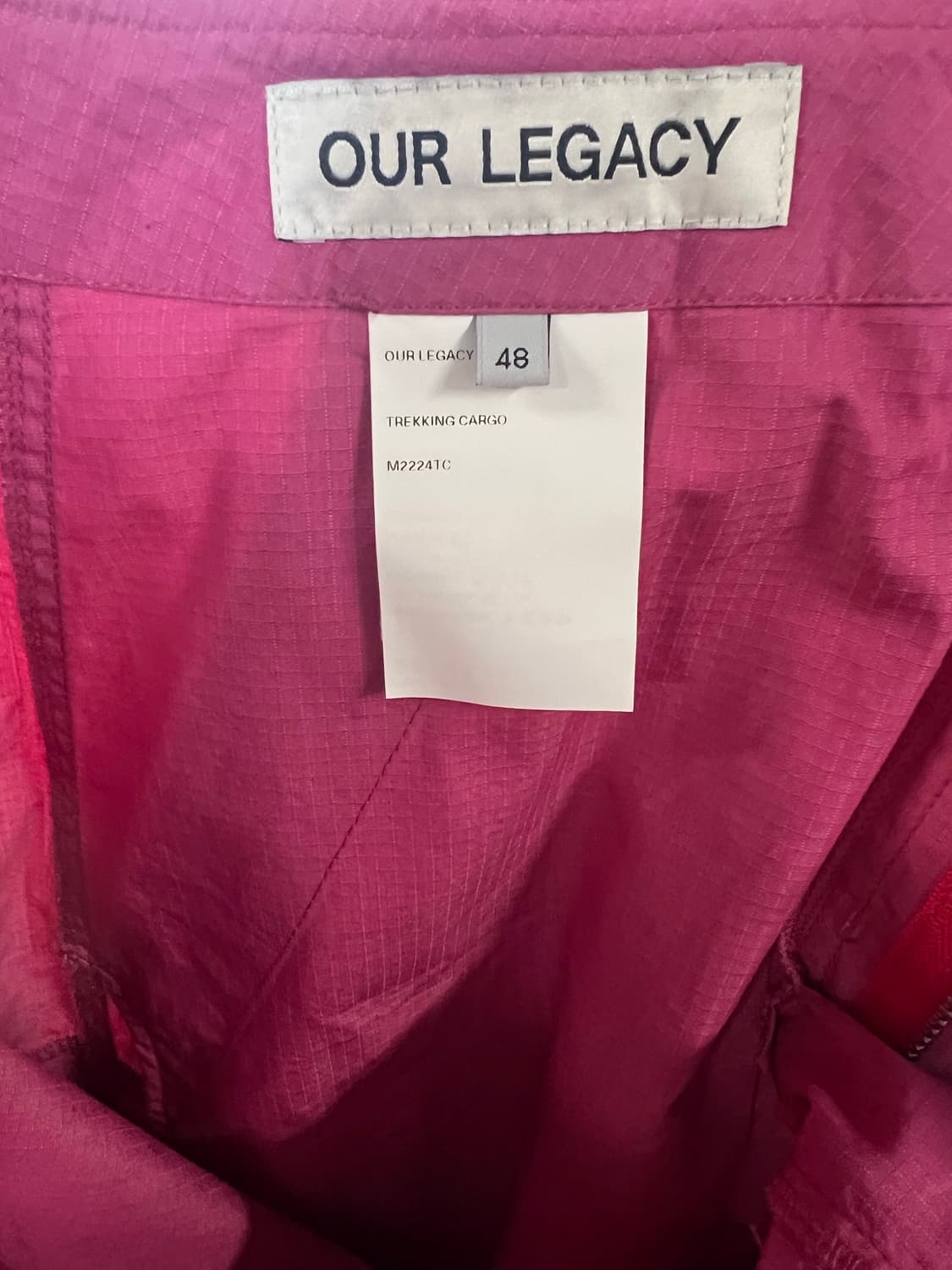 our legacy 핑크 바지 상품이미지3