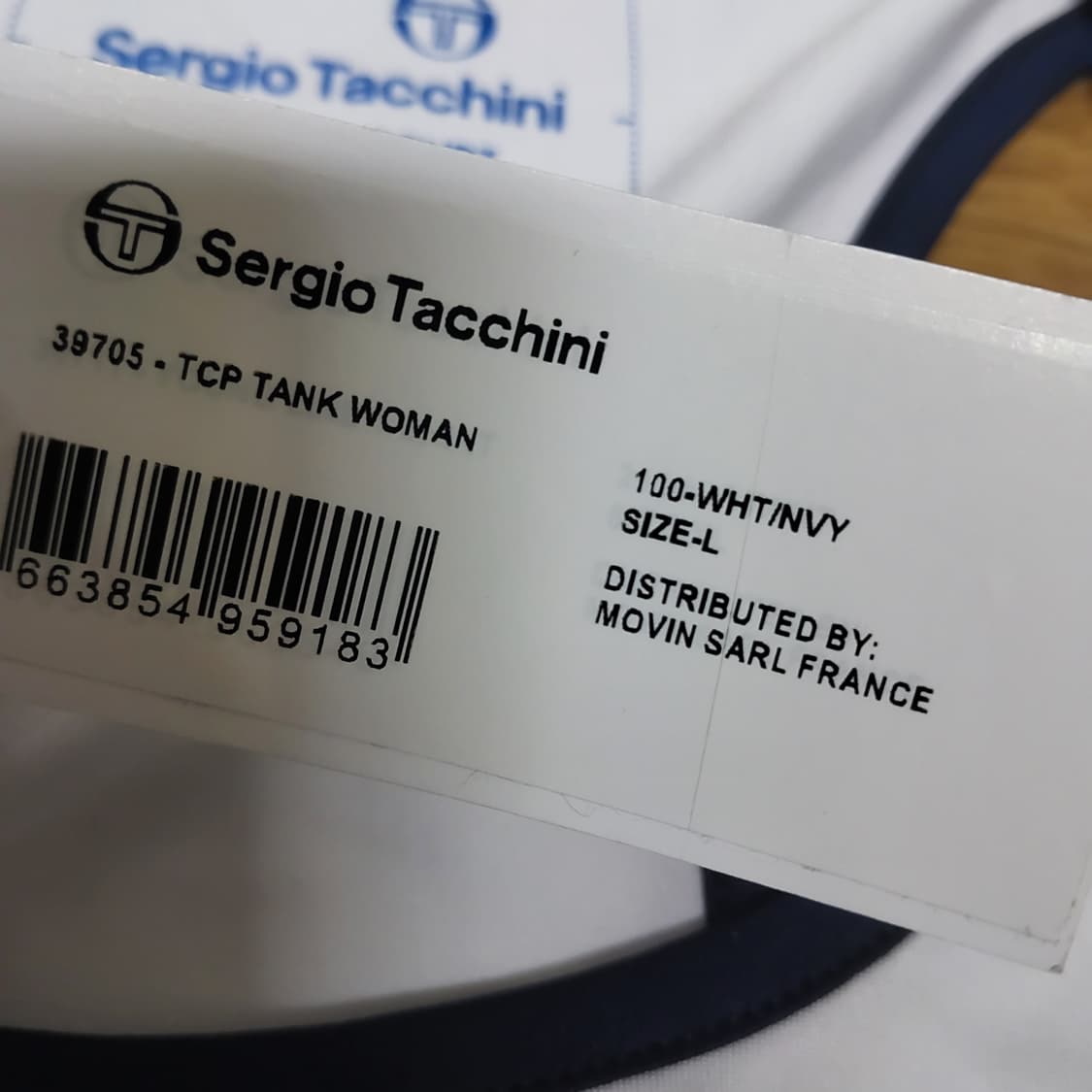 ​[새상품] 세르지오 타키니 테니스 탱크탑 민소매 (L사이즈) 55 66 상품이미지5