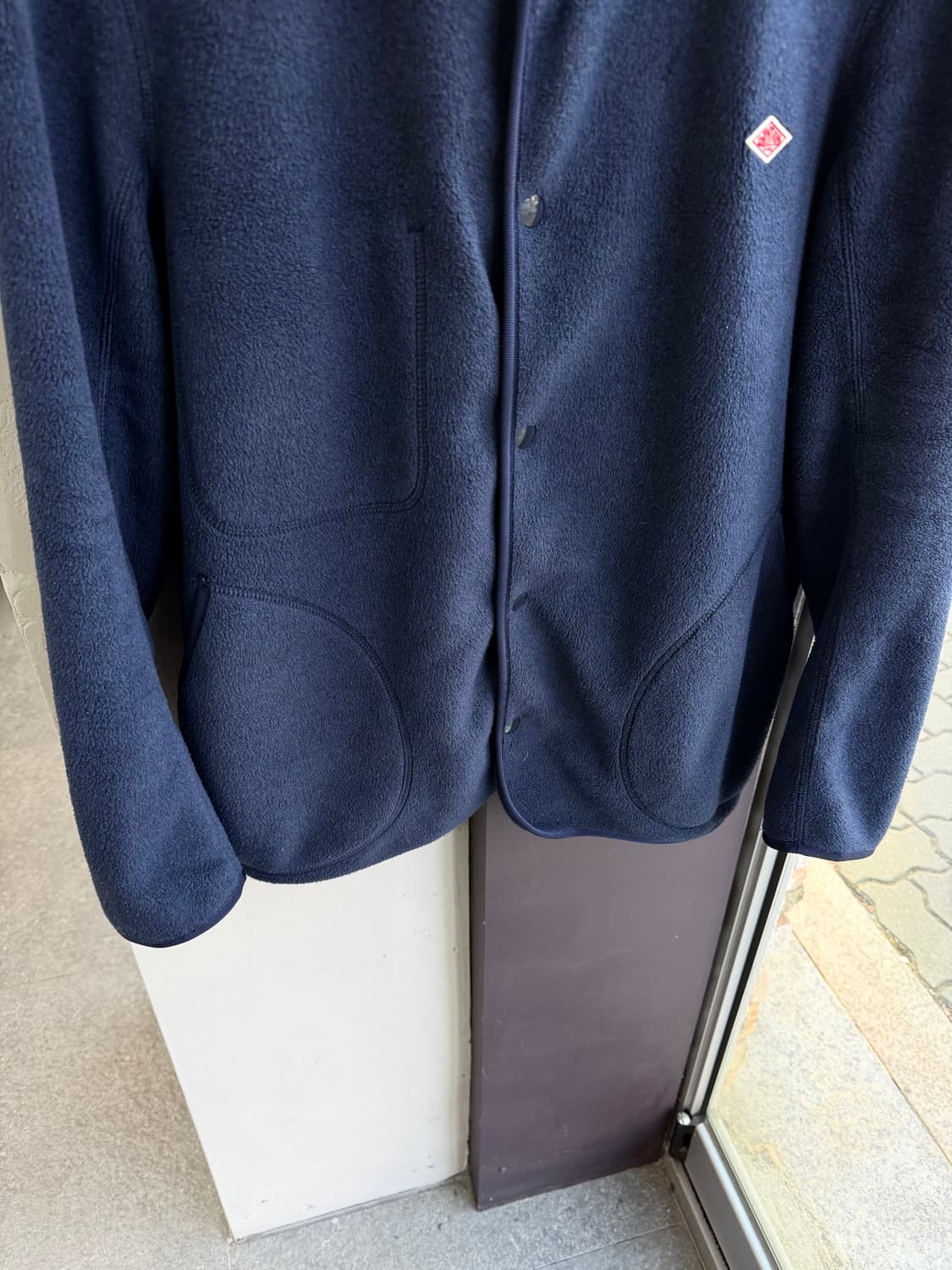 .100~105/ 단톤 노카라 플리스 자켓 상품이미지4