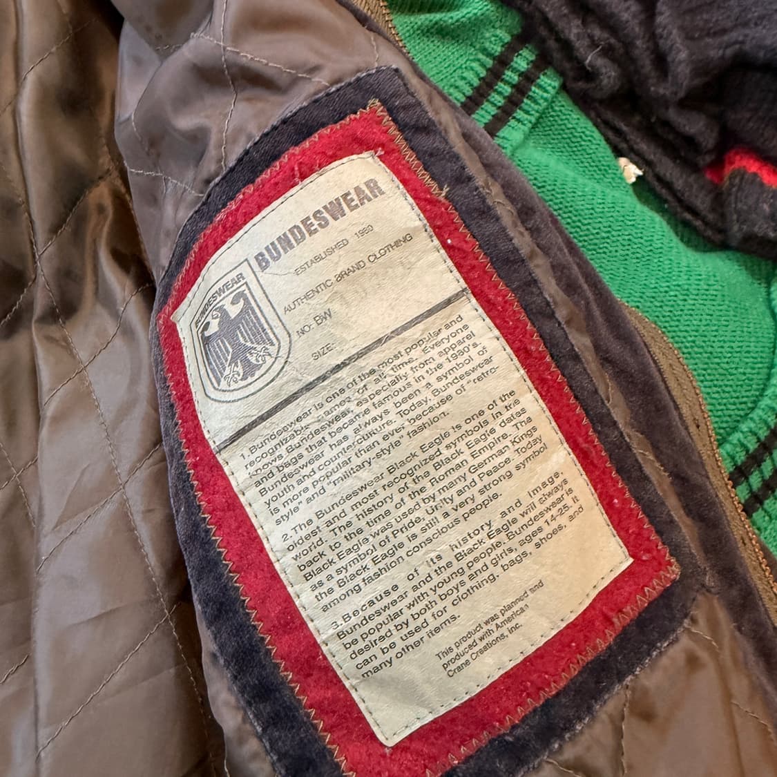 BUNDESWEAR 벨루어 M65 다크 챠콜 밀리터리 자켓 상품이미지5
