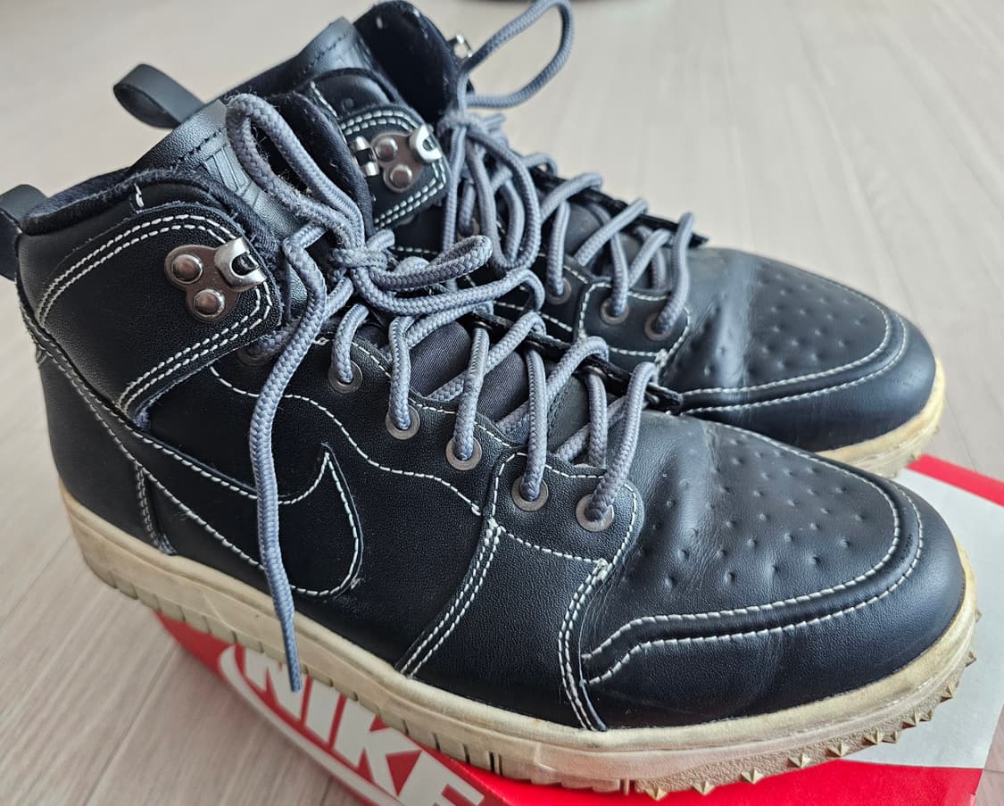 나이키 덩크 하이 컴포트 블랙 265 상품이미지1