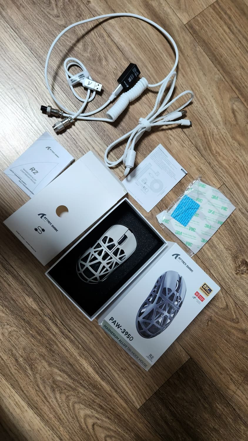 #어택 샤크 R2 마그네슘 합금 무선 마우스 급처 / 블루투스마우스 상품이미지10