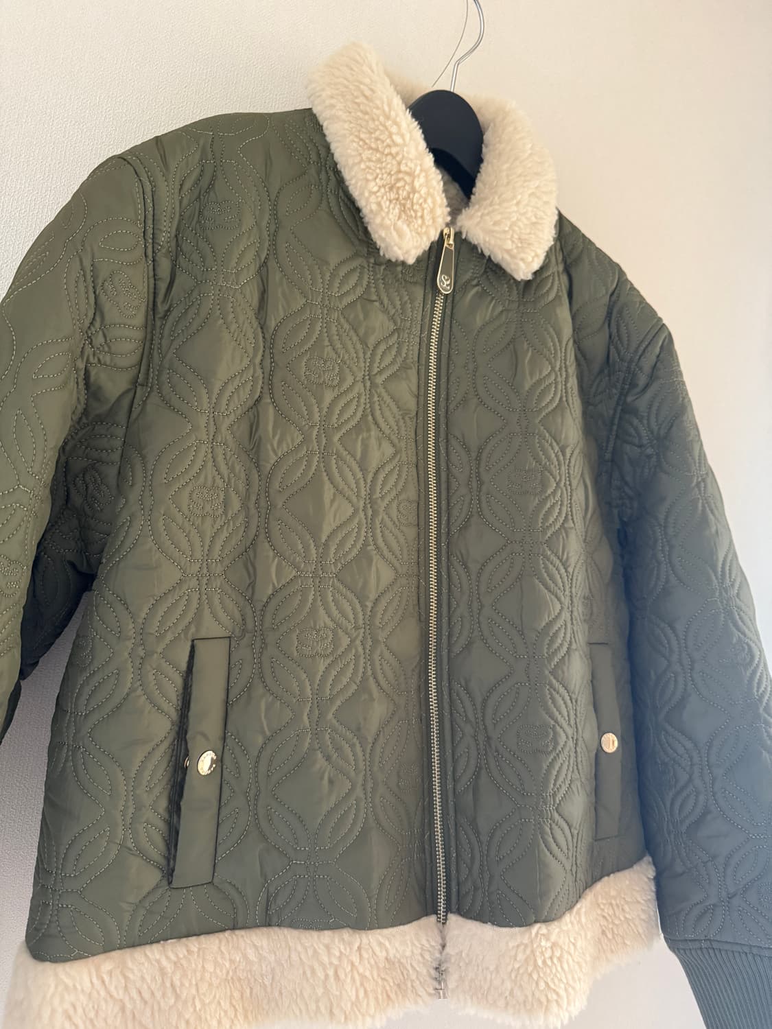 산드로 퀼팅 패딩 봄버자켓 상품이미지10