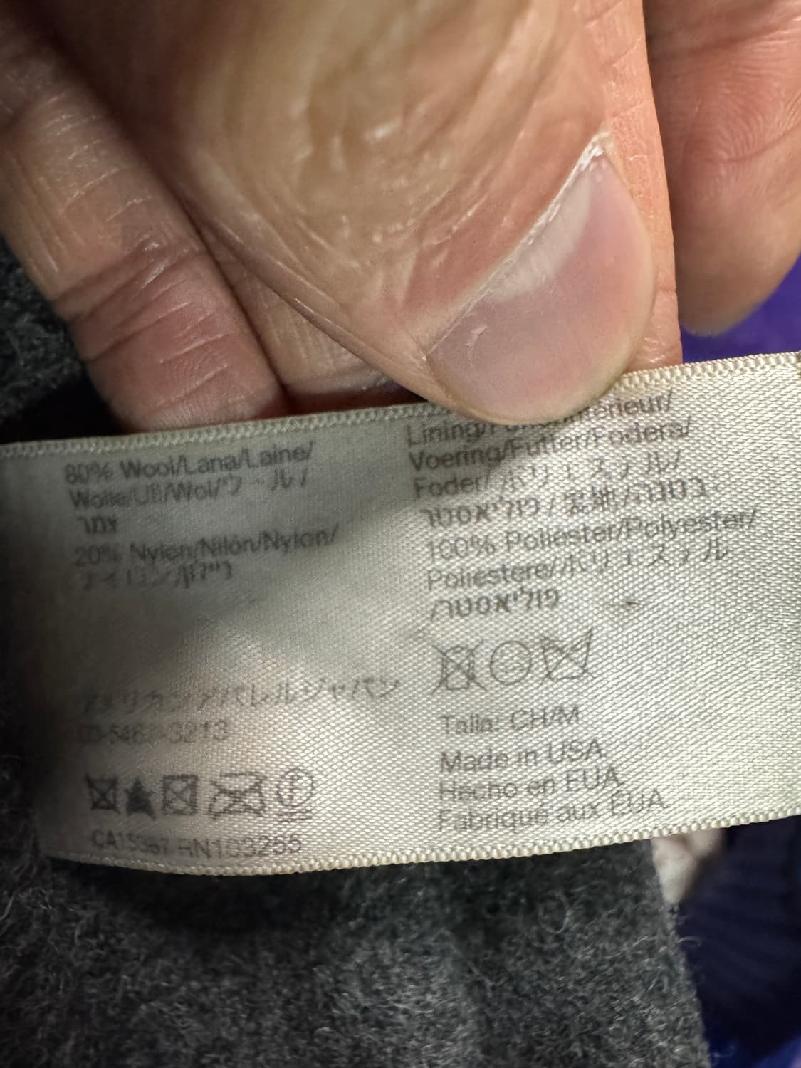 여성 아메리칸어패럴 빈티지 그레이 미니멀 맥코트 상품이미지4