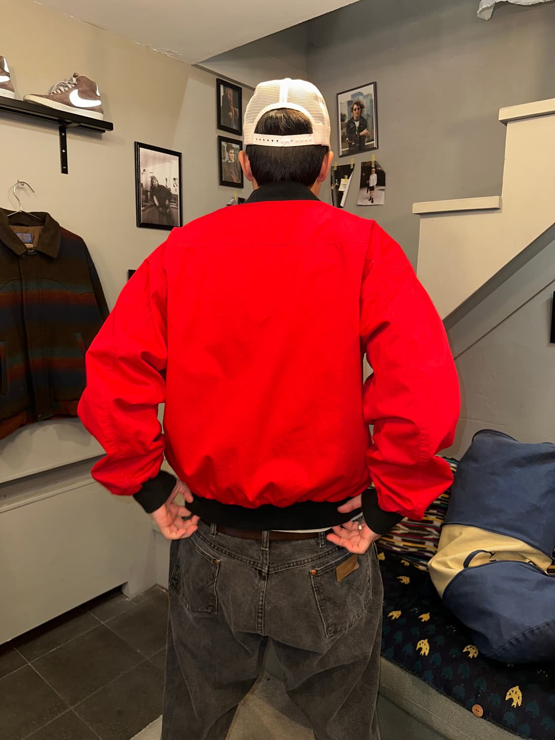 90‘s Marlboro logo reversible jacket 상품이미지9