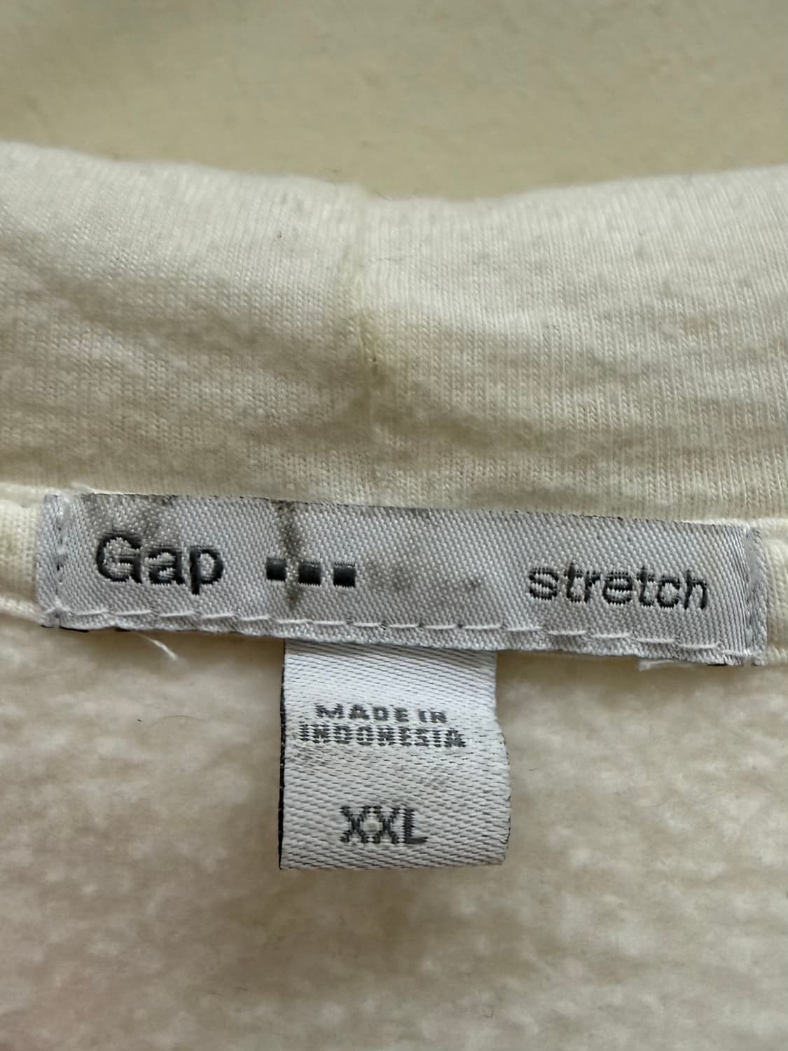 갭 화이트 후드집업 상품이미지2