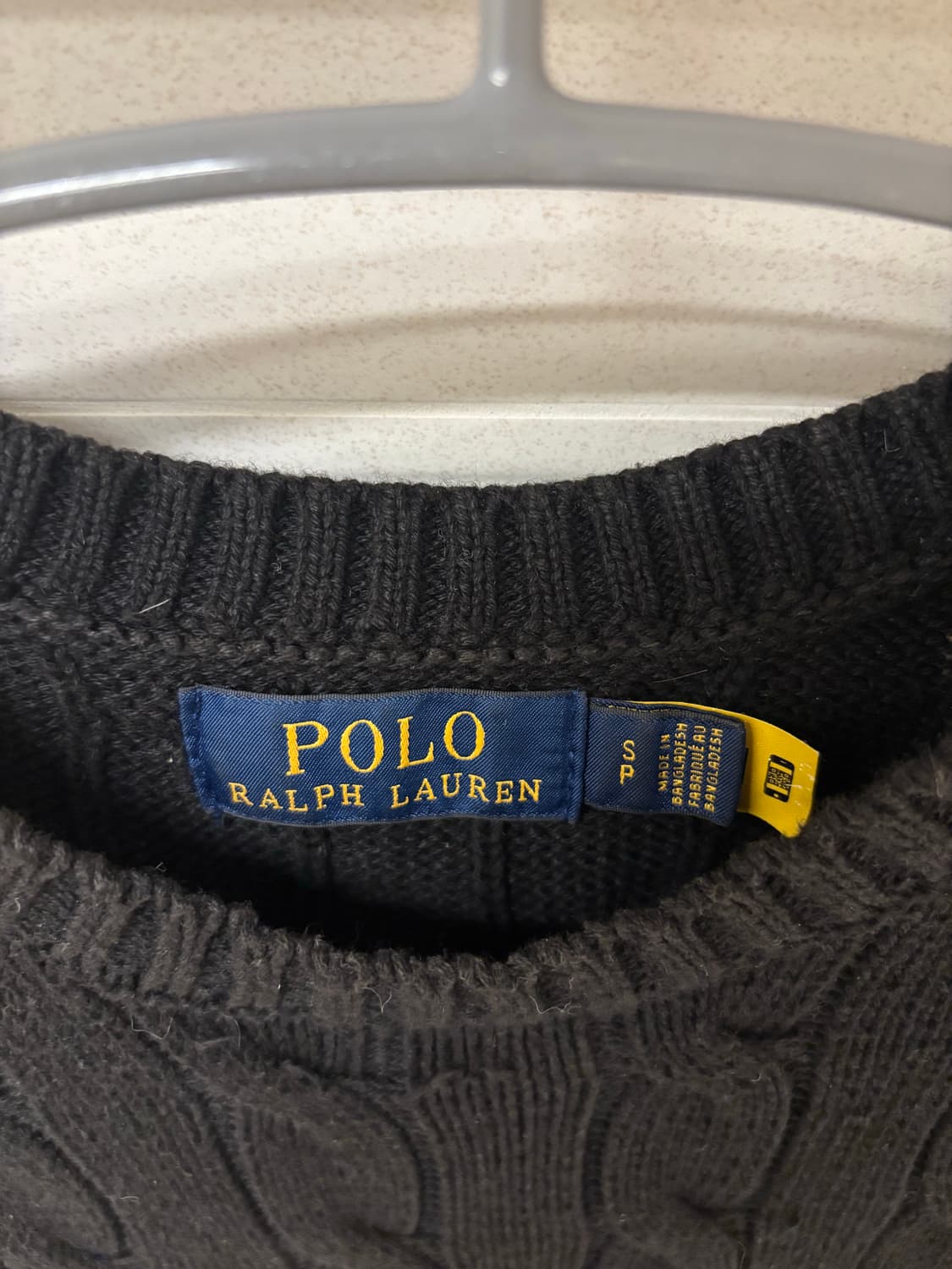 폴로 랄프로렌 블랙 니트 상품이미지3