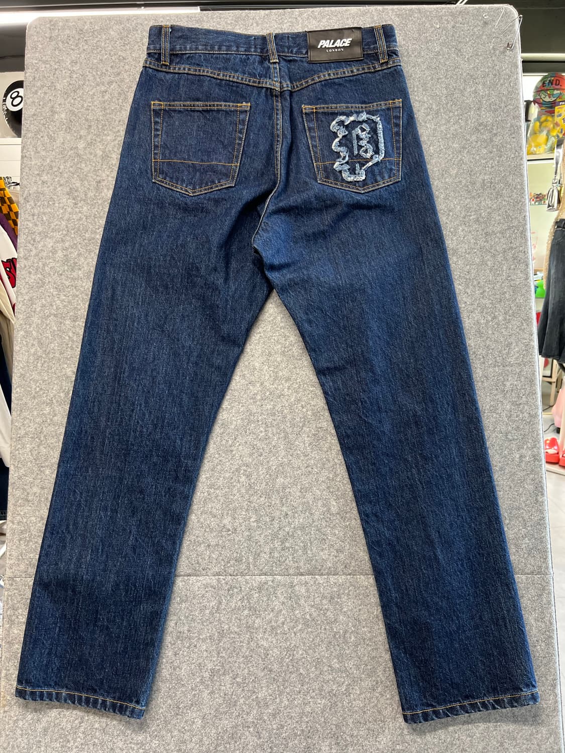 팔라스 패치 데님 찐청 30 상품이미지2