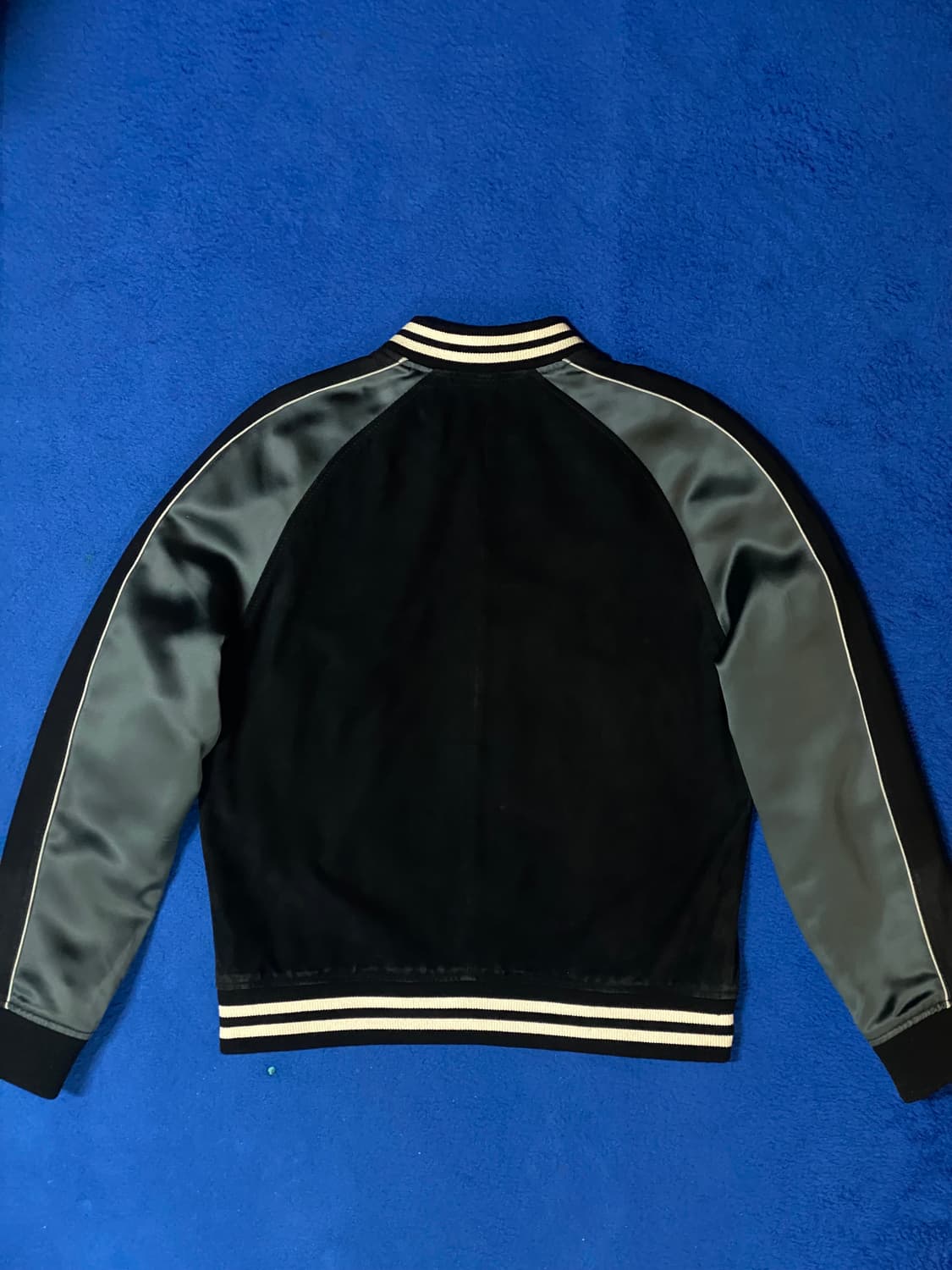 AllSaints 올세인츠 앱튼 새틴 스웨이드 자켓 L 상품이미지4