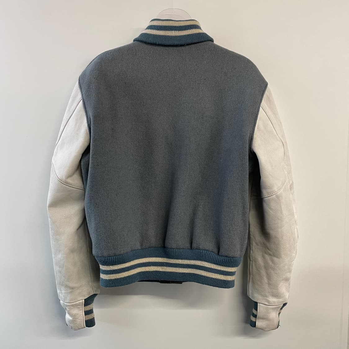 골든베어 가죽 바시티자켓 상품이미지9