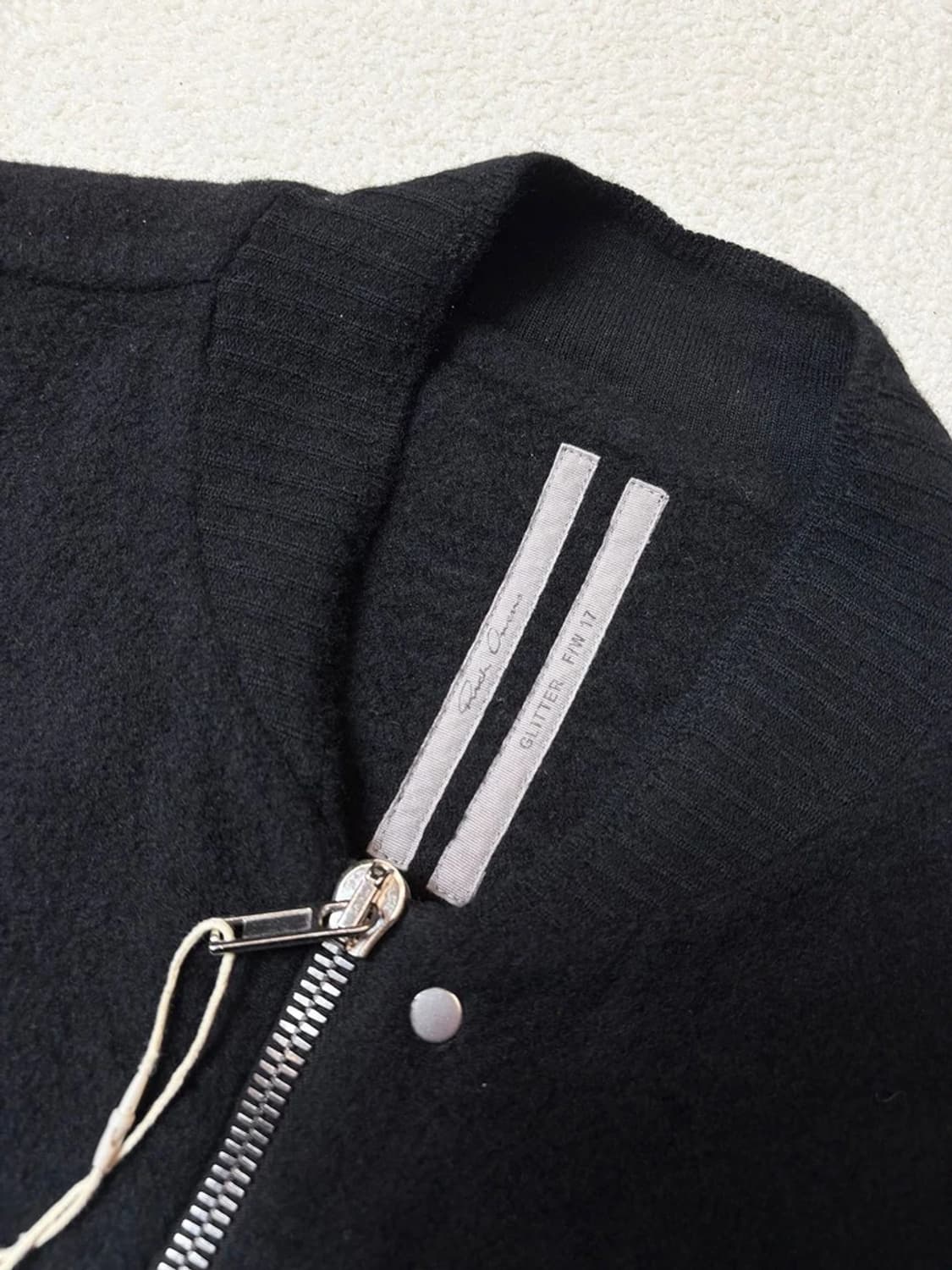 릭오웬스 17FW 캐시미어 블루종 자켓 PN6618 상품이미지3