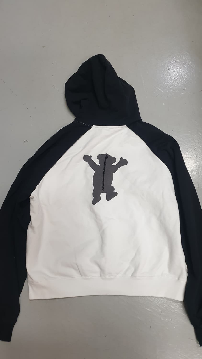 웰던 곰돌이 크롭후드티 M 상품이미지2