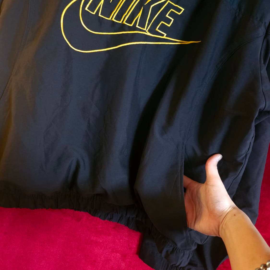 나이키(Nike) 90's in USA 빅로고 브이넥 웜업 XL 상품이미지5