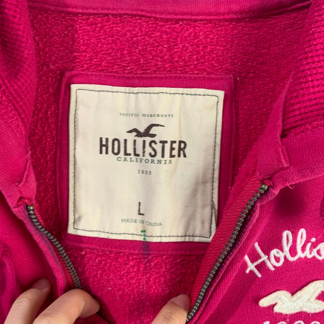 홀리스터 y2k 와투케 찐핑 후드집업 상품이미지7