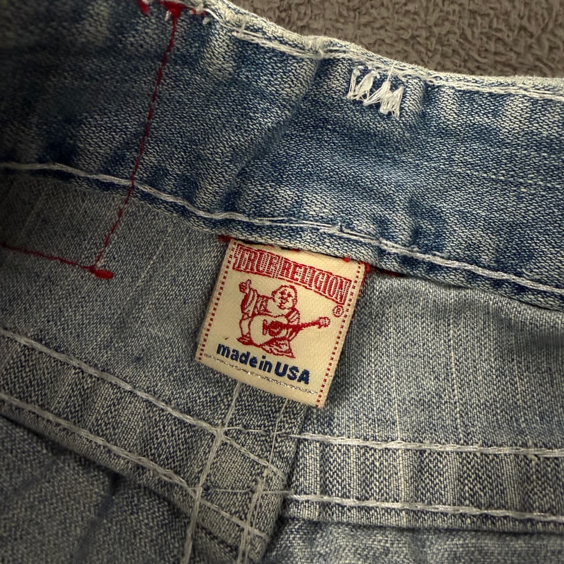 (정품/32x33) 트루릴리젼 데님 팬츠  상품이미지3