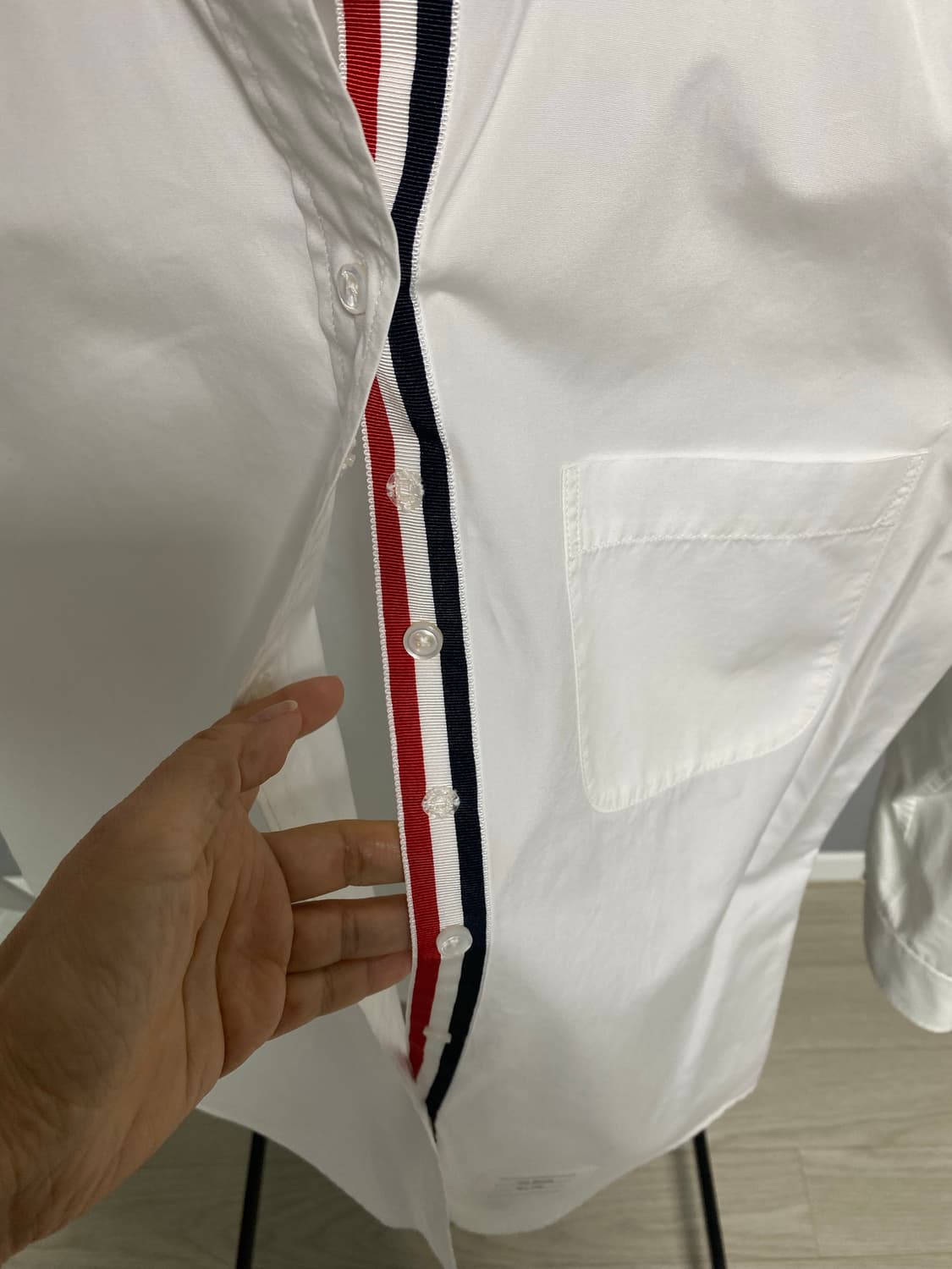 톰브라운 포플린셔츠 38 상품이미지5