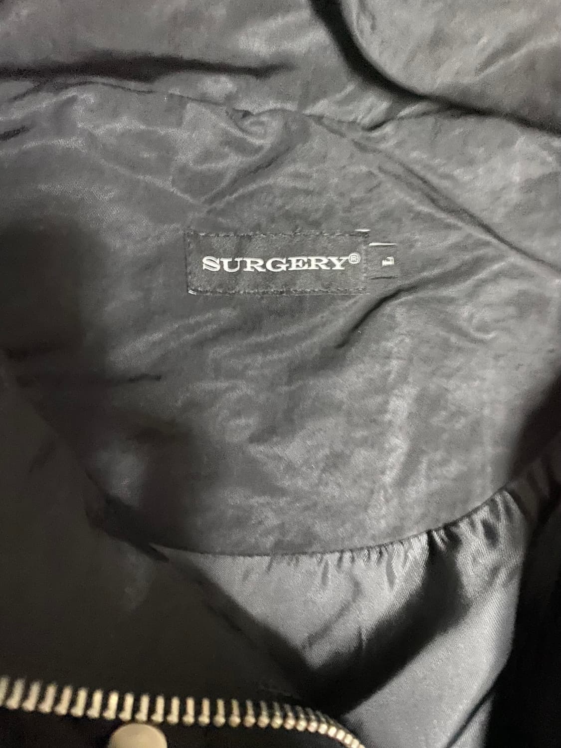 써저리 이카루스 패러슈트 자켓 24 FW 블랙 L 상품이미지3