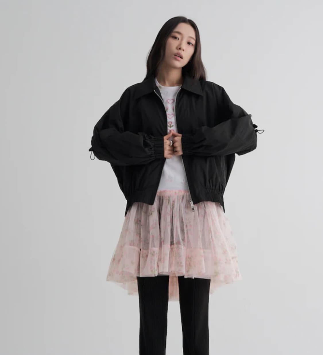 민주킴x에잇세컨즈 블루종 상품이미지1