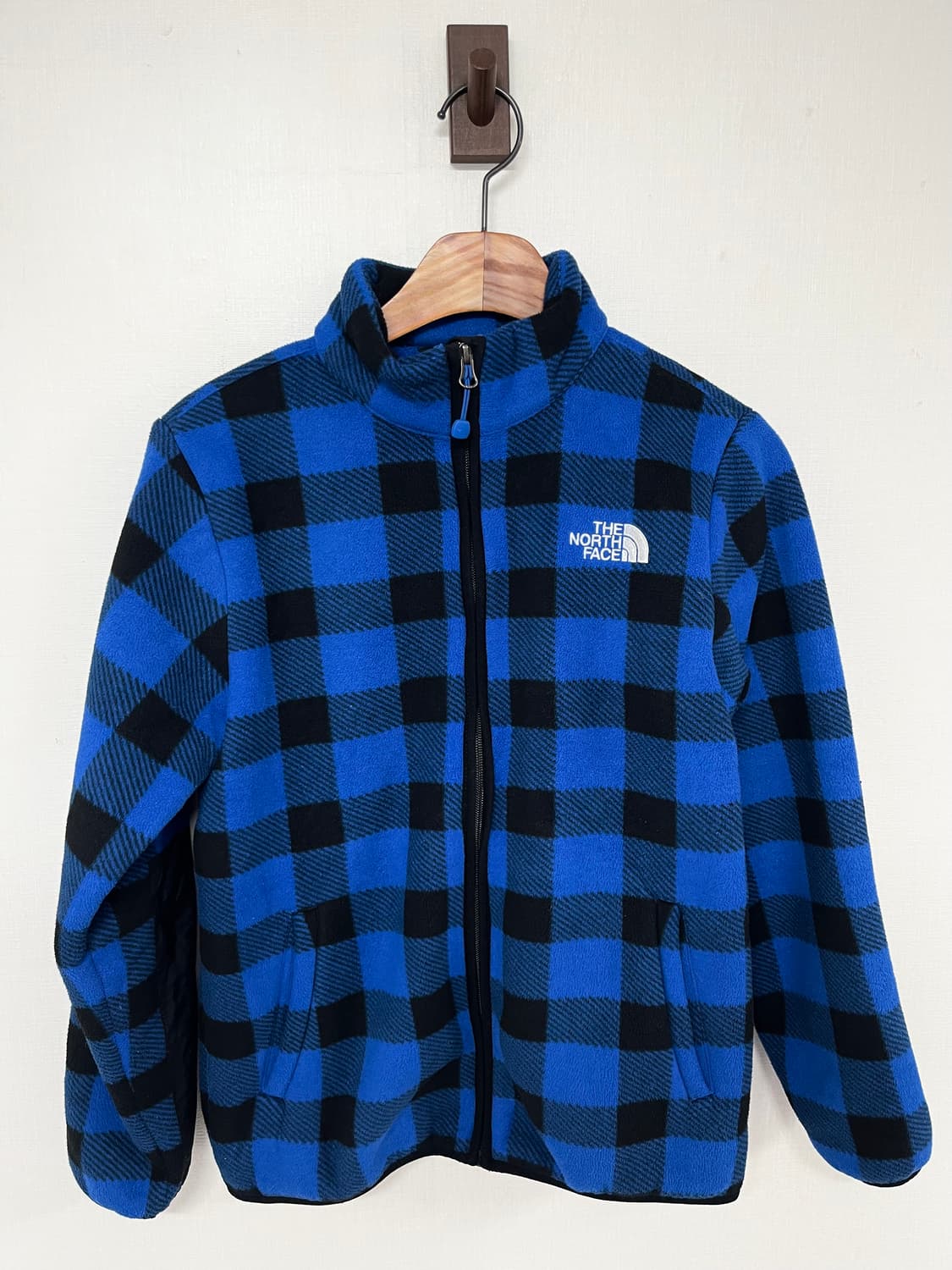 [M] 노스페이스 체크 플리스 자켓 상품이미지1