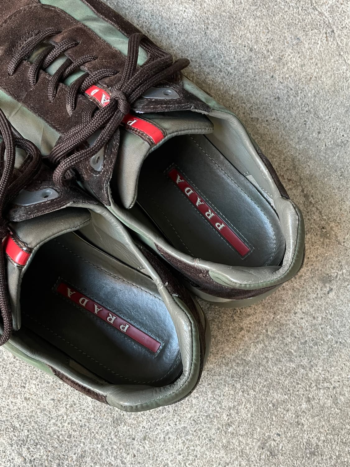 00s Prada Sports America’s Cup Brown  상품이미지5