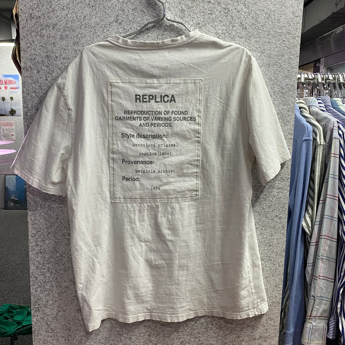 메종 마르지엘라 이태리 레플리카 반팔티 B4317 상품이미지4