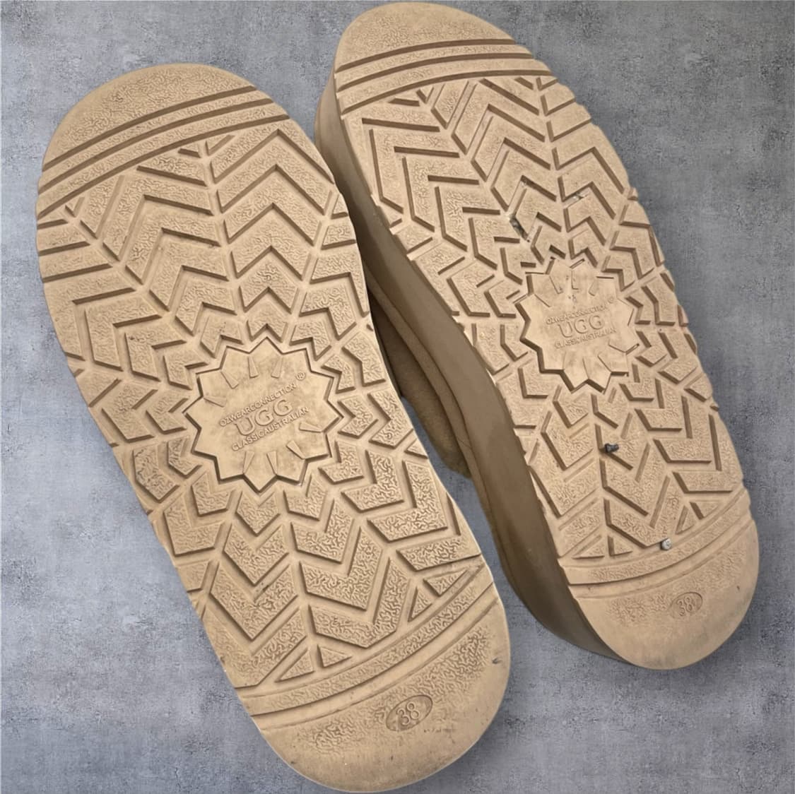 어그 UGG 라이트샌드 코케트 플랫폼 퍼 슬리퍼 EU38 상품이미지7