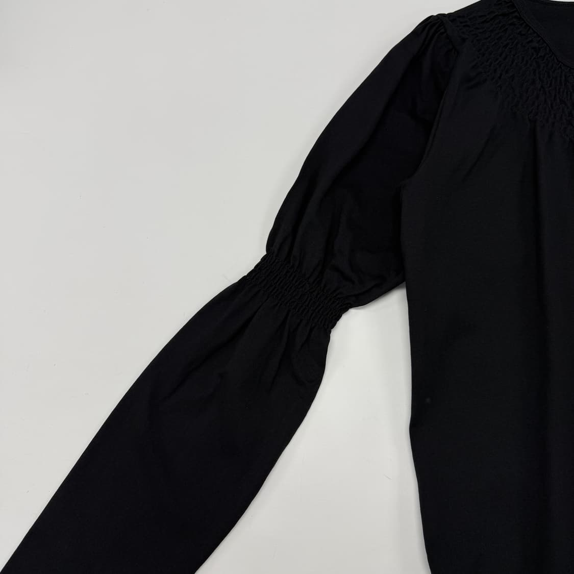 Ray Beams shirred smock long sleeve 상품이미지4