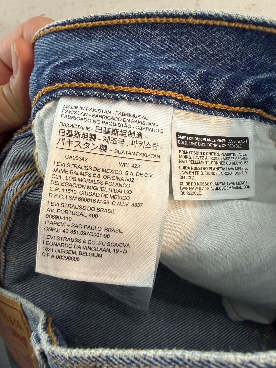 리바이스 데님 스커트 상품이미지3