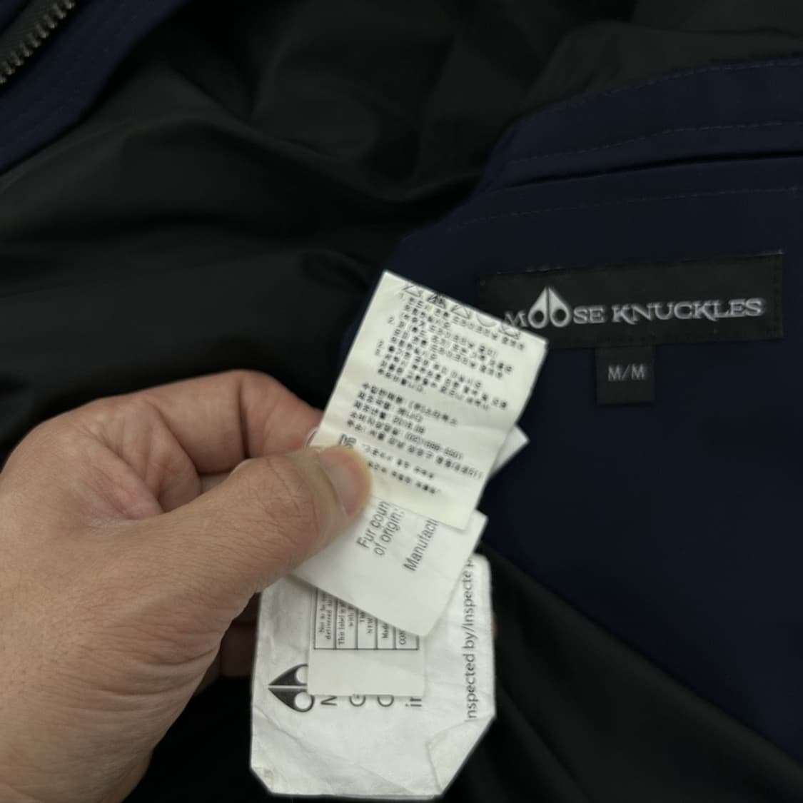 15602 - 무스너클 알곤퀸 구스다운 패딩 상품이미지5