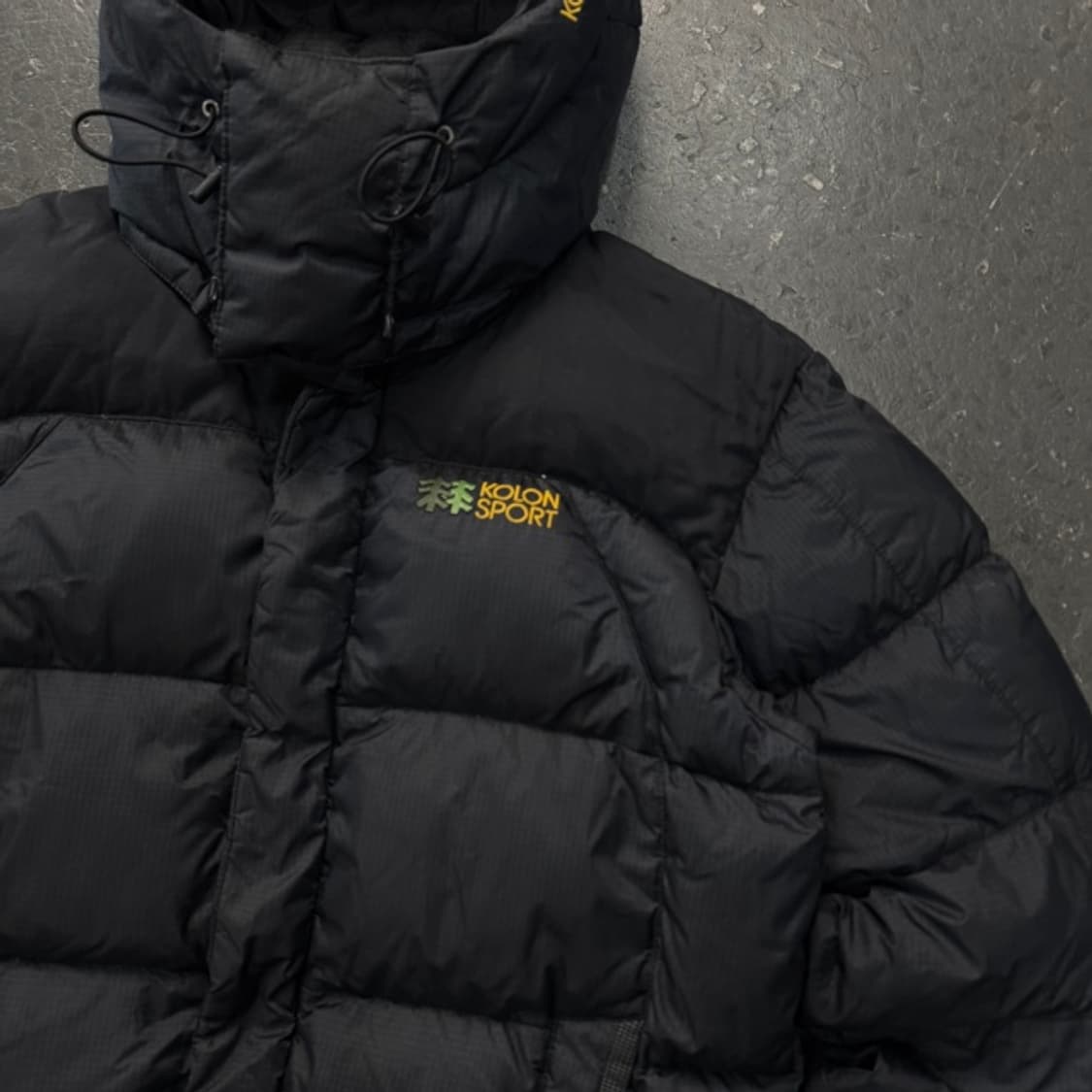 95-100 코오롱스포츠 윈드스토퍼 패딩  상품이미지2