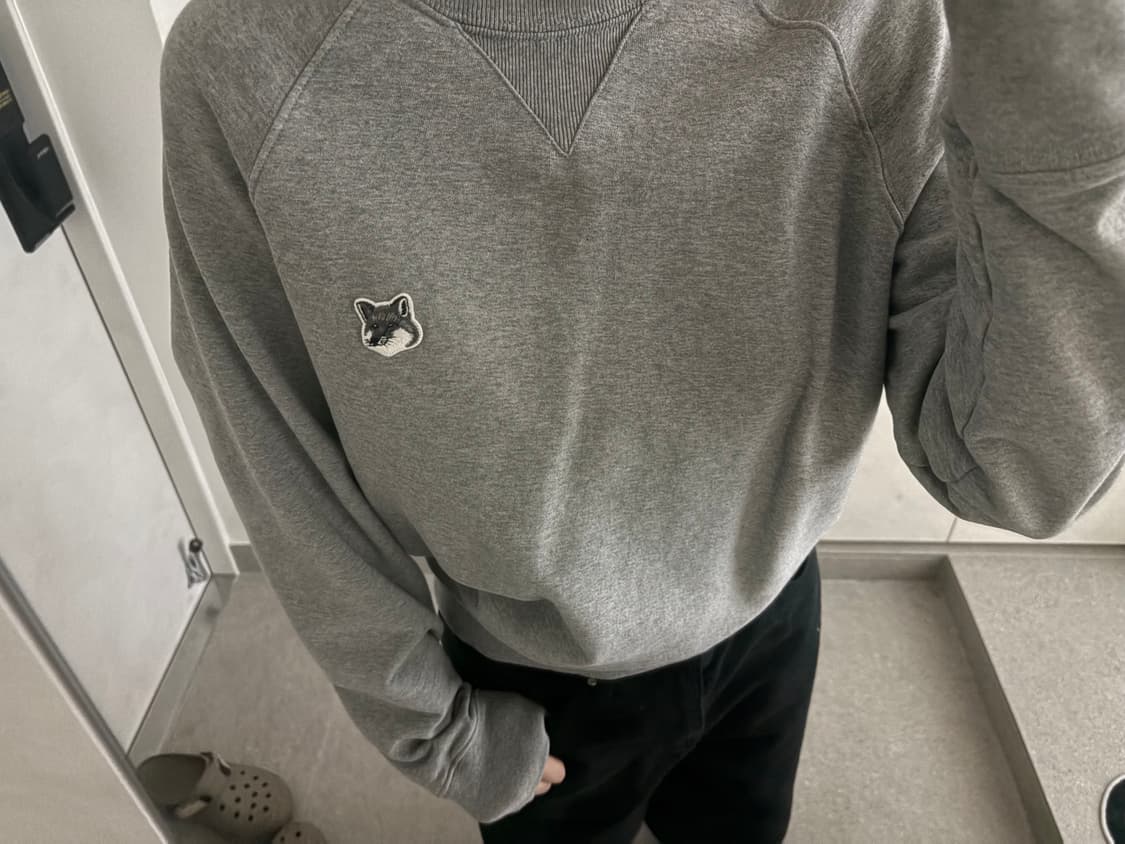 🩶 메종키츠네 회색 맨투맨 🩶 상품이미지1