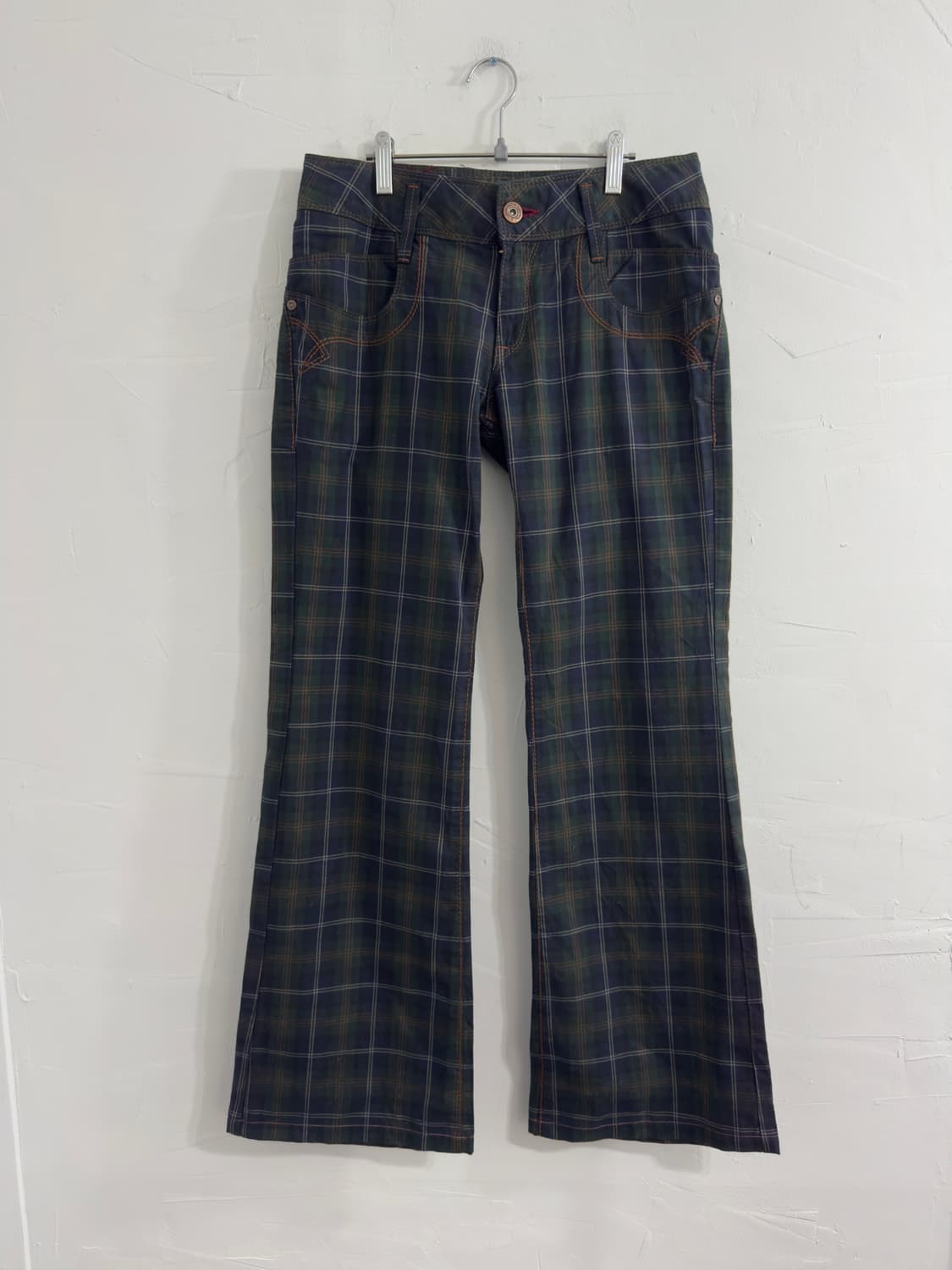 et y2k check pants 상품이미지6