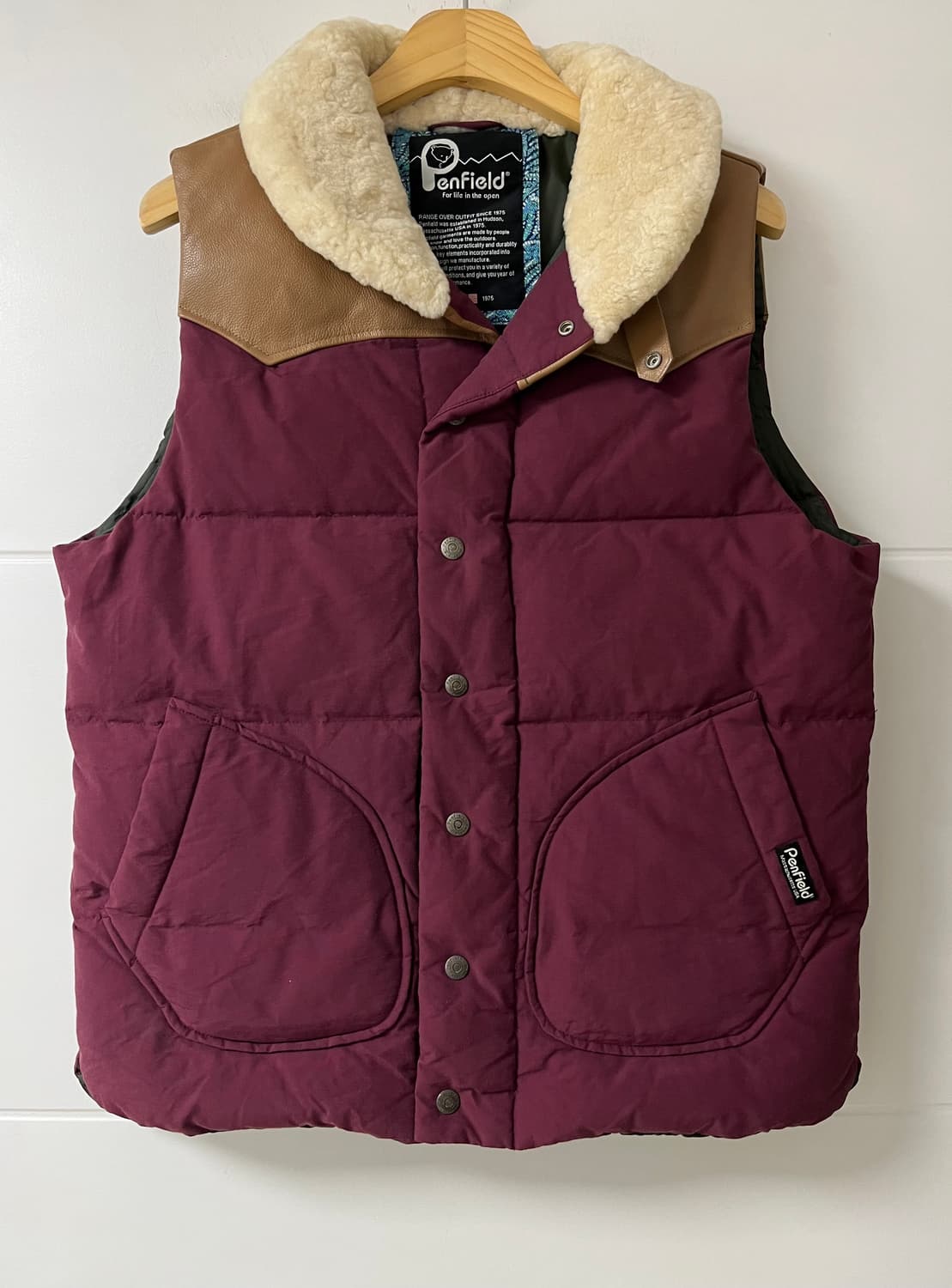 펜필드 덕다운 패딩 조끼 상품이미지2