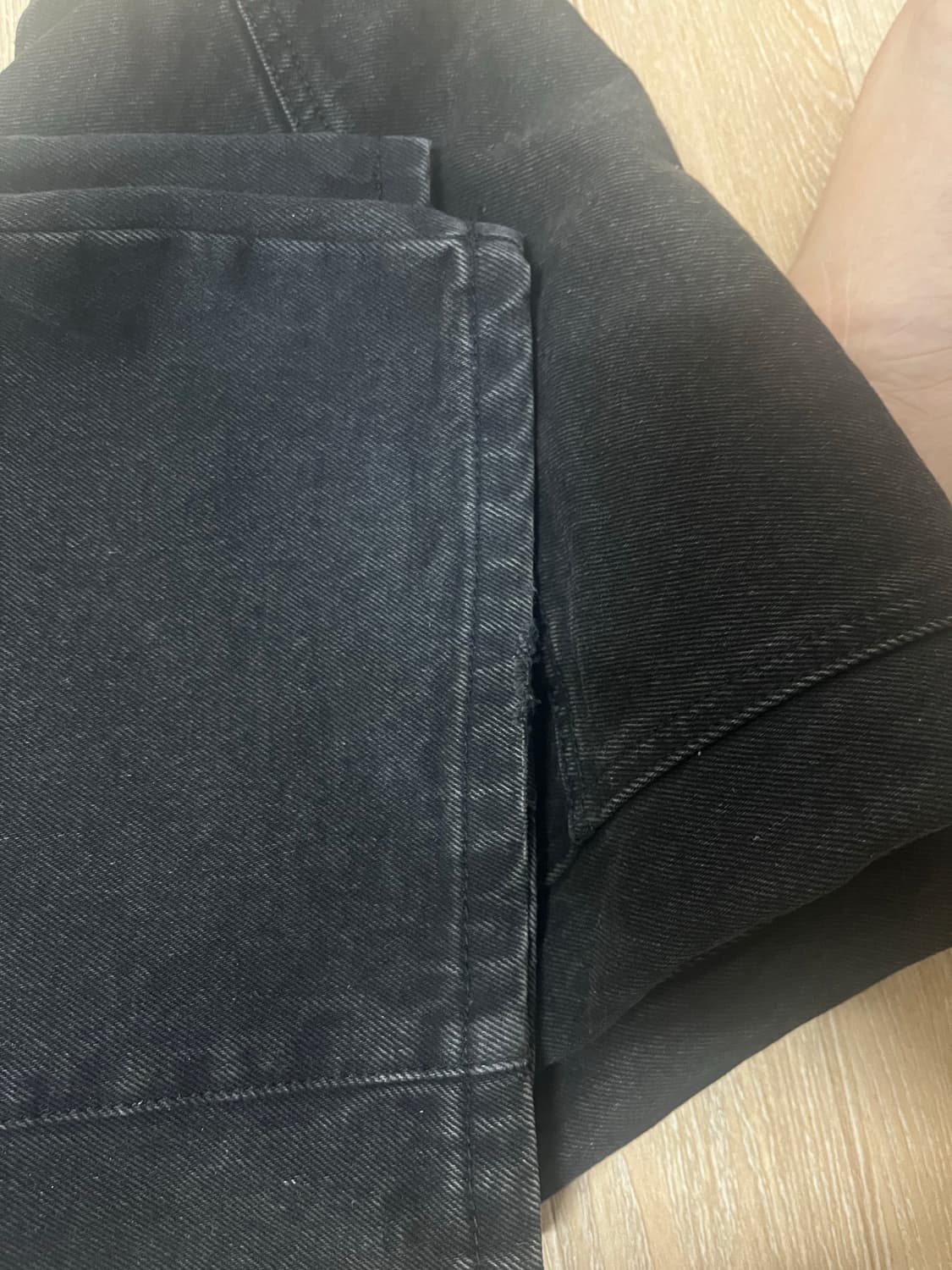 [2] 해칭룸 와이드 라인진 더스티블랙 상품이미지2