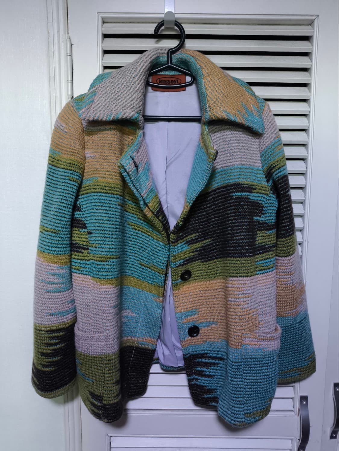 미쏘니 나바호 울자켓 니트자켓 상품이미지1