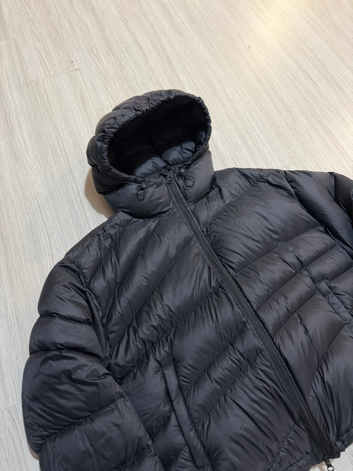 밈더x코인서울 다이애그널 다운자켓 상품이미지2