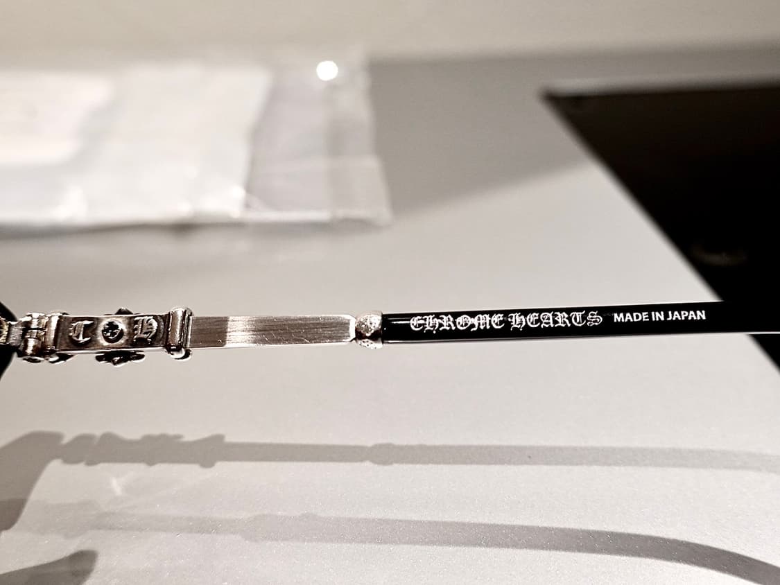 크롬하츠 보넨노이슈어1 블랙/실버 안경 상품이미지8