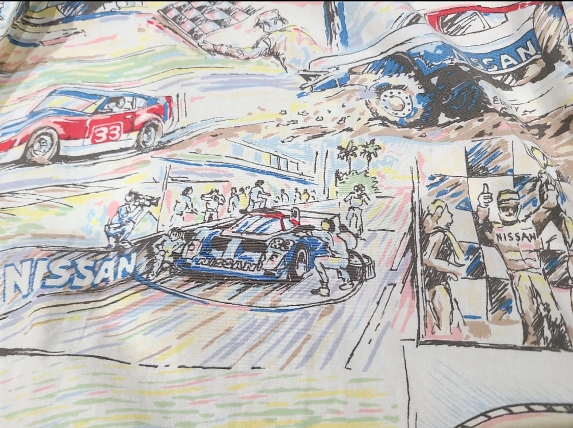 레인스푸너 닛산 모터 스포츠 코튼 셔츠 상품이미지1