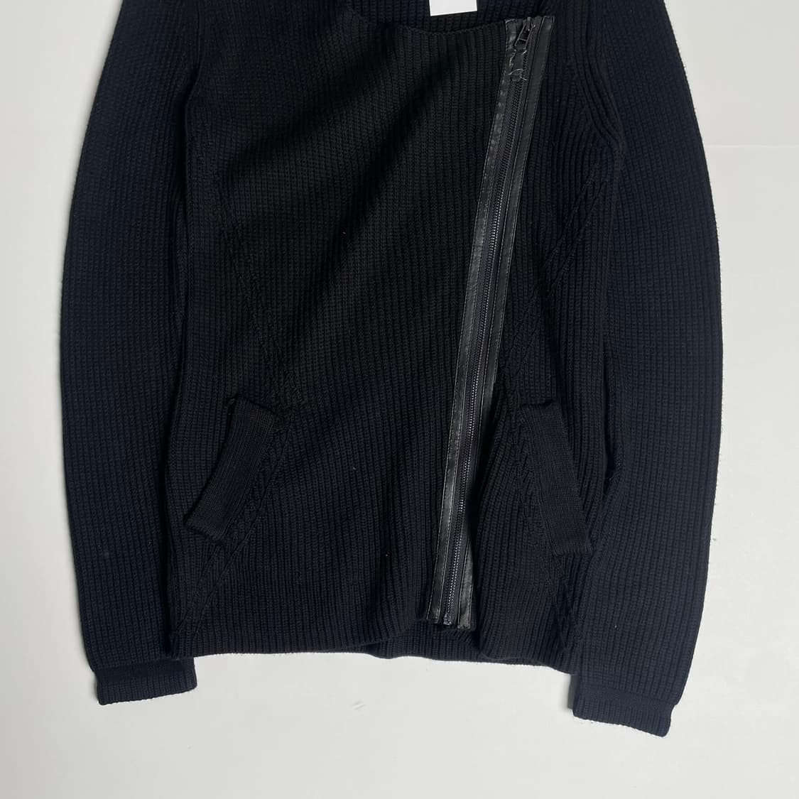 Max studio 코튼 레이온 블렌드 집업 자 상품이미지3