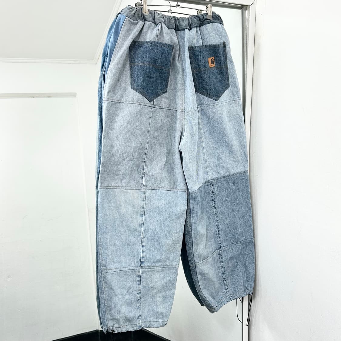 칼하트 리메이크 벌룬 와이드 데님 팬츠 상품이미지5