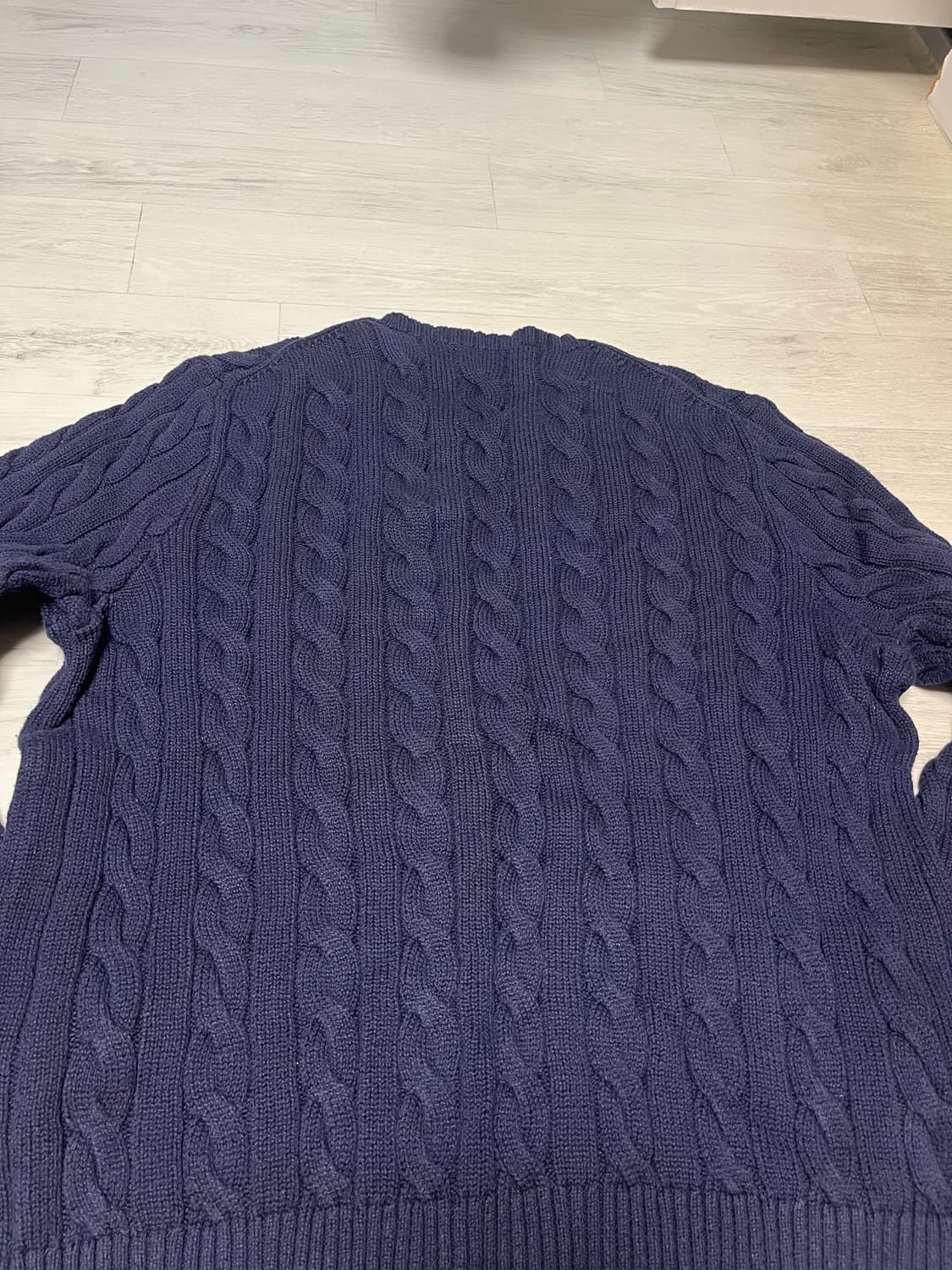 폴로 랄프로렌 케이블 니트 L 상품이미지6