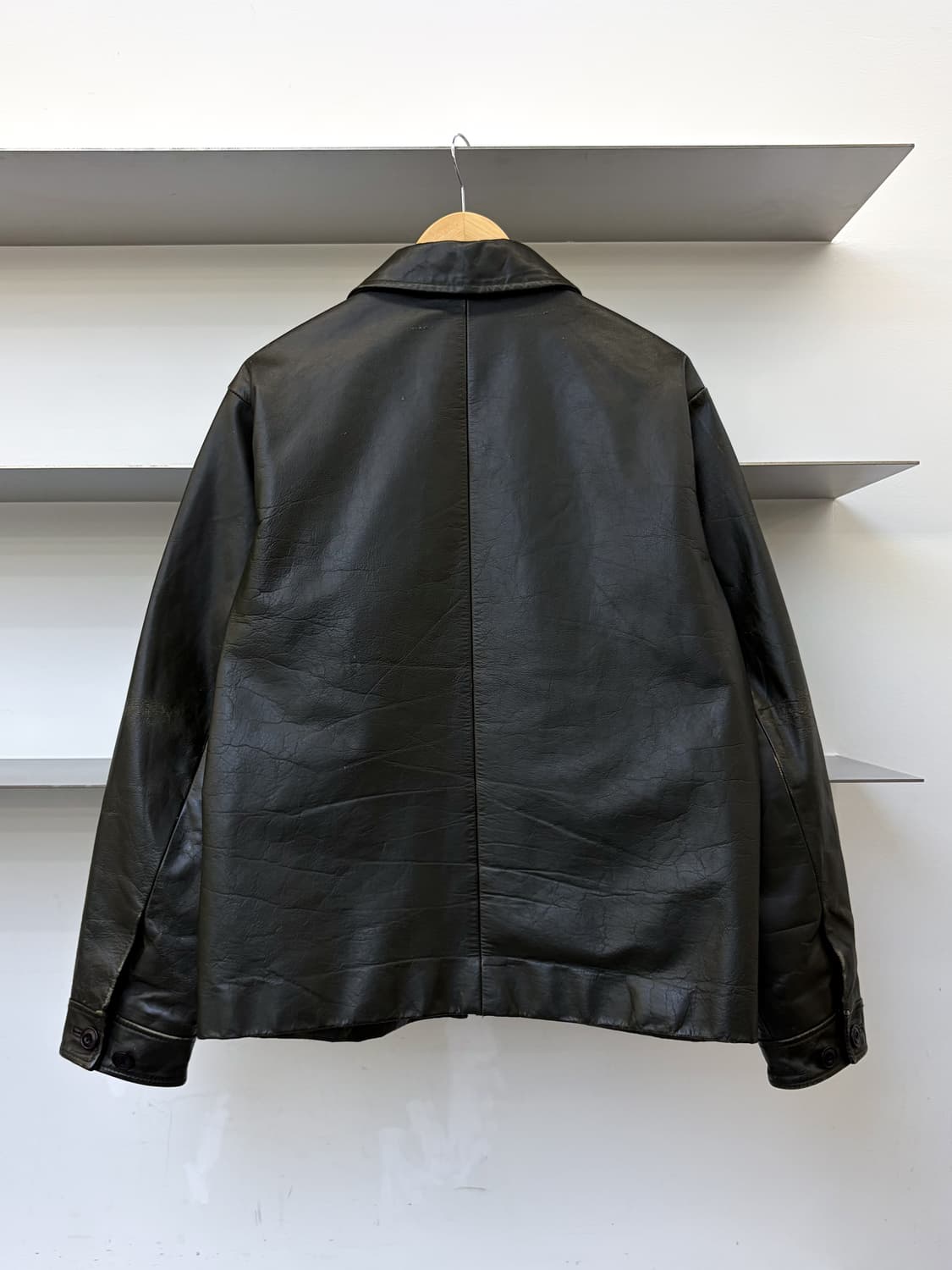 올드 갭 레더 자켓 상품이미지3