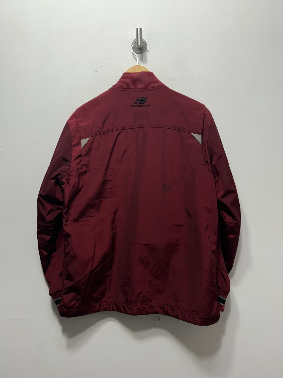 뉴발란스 봄버 버건디 남성 자켓 상의 L  상품이미지2