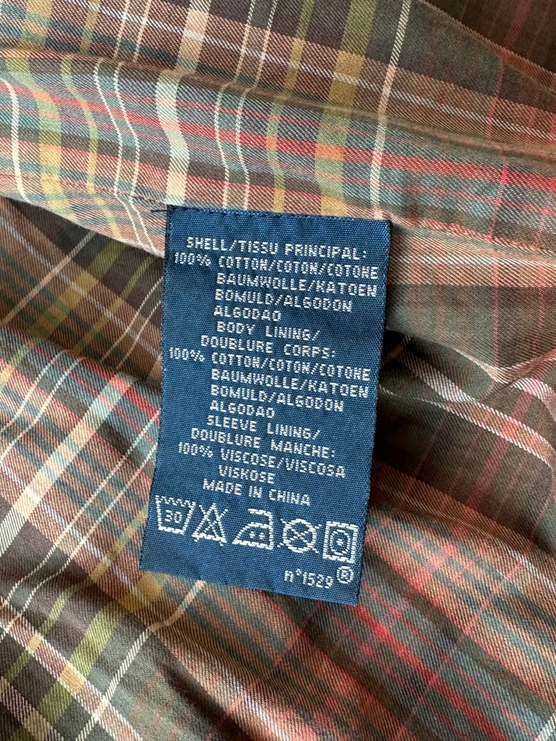 90s 폴로 코듀로이 해링턴 자켓 S 상품이미지4