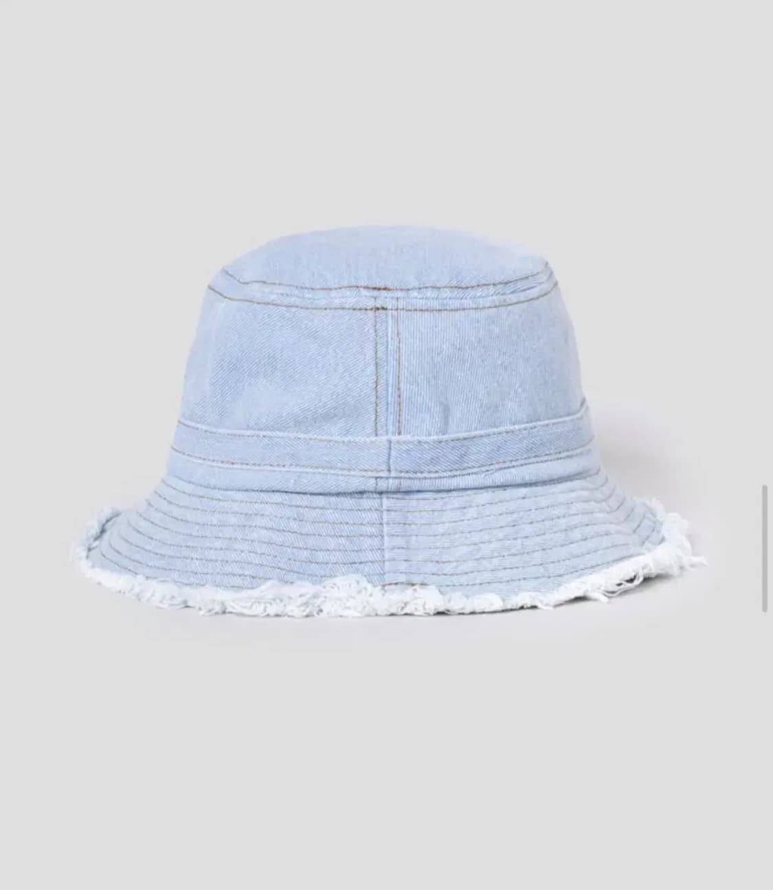 가니 GANNI 데님 버킷햇 S(새상품) 상품이미지5