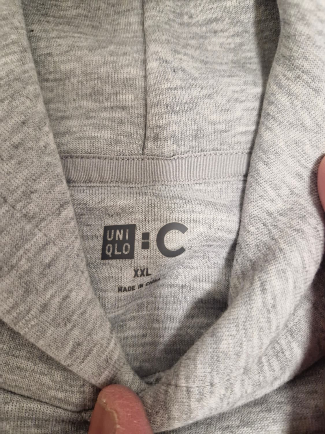 유니클로 스웨트풀파카 후드 2XL 상품이미지2